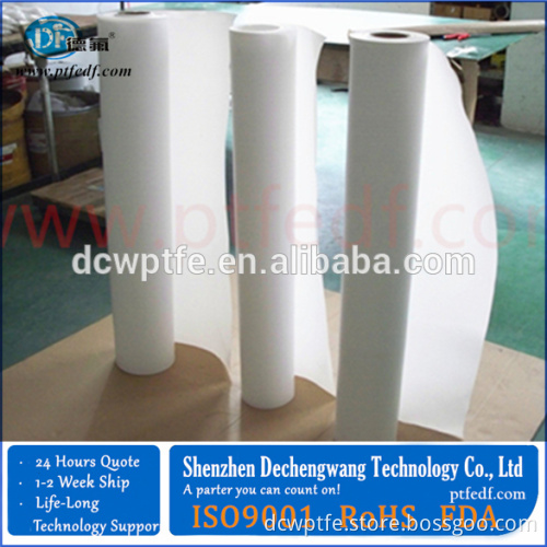 0.5mm pure white virgin plastic skived PTFE film